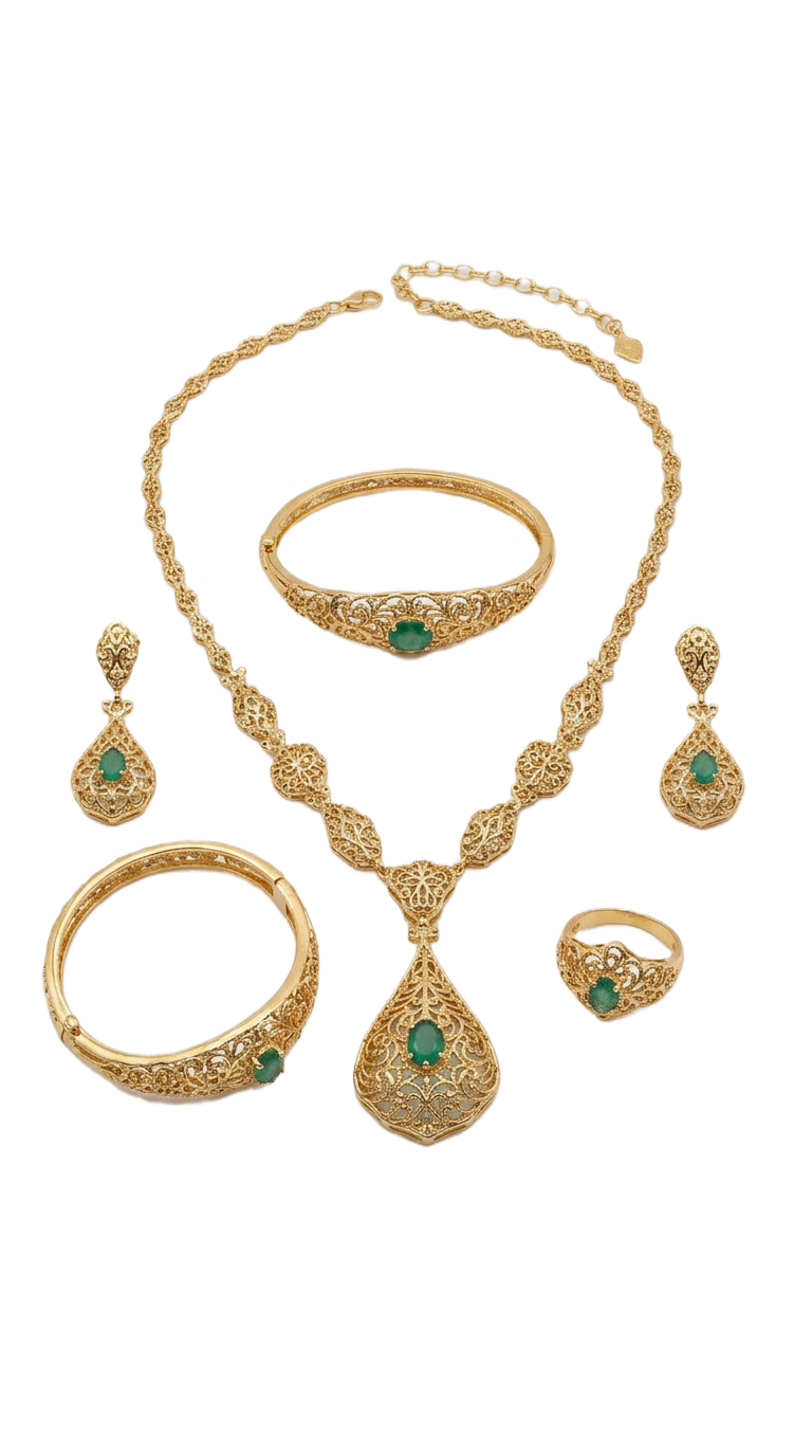 Parure Émeraude Royale
